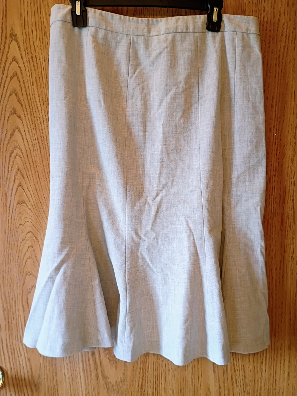 Focus 2000 Light Blue A-Line Flared Skirt